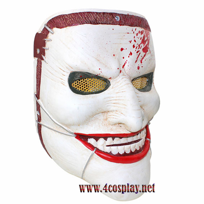 GRP Mask Movie Death Family Horror Mask Villain Mask Glass Fiber Reinforced Plastics Mask
