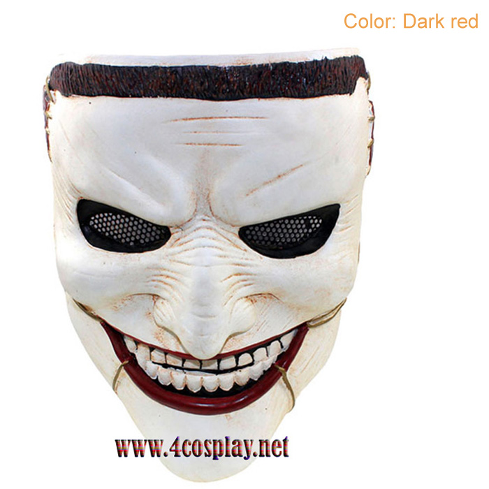 GRP Mask Movie Death Family Horror Mask Villain Mask Glass Fiber Reinforced Plastics Mask