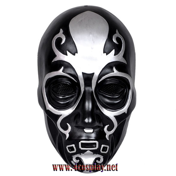 GRP Mask Movie Harry Potter Cosplay Mask Death Eater Horror Mask Glass Fiber Reinforced Plastics Mask