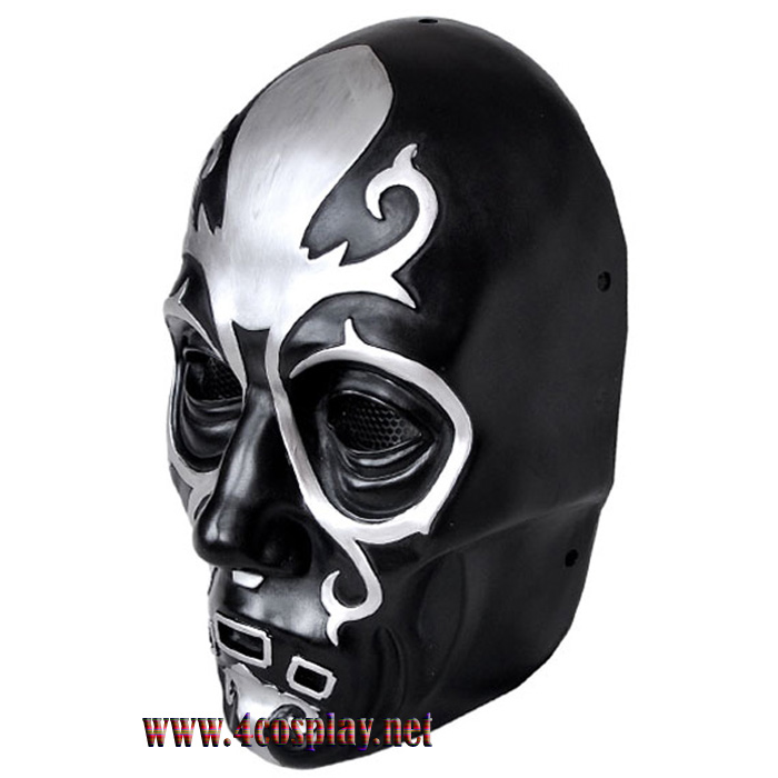 GRP Mask Movie Harry Potter Cosplay Mask Death Eater Horror Mask Glass Fiber Reinforced Plastics Mask