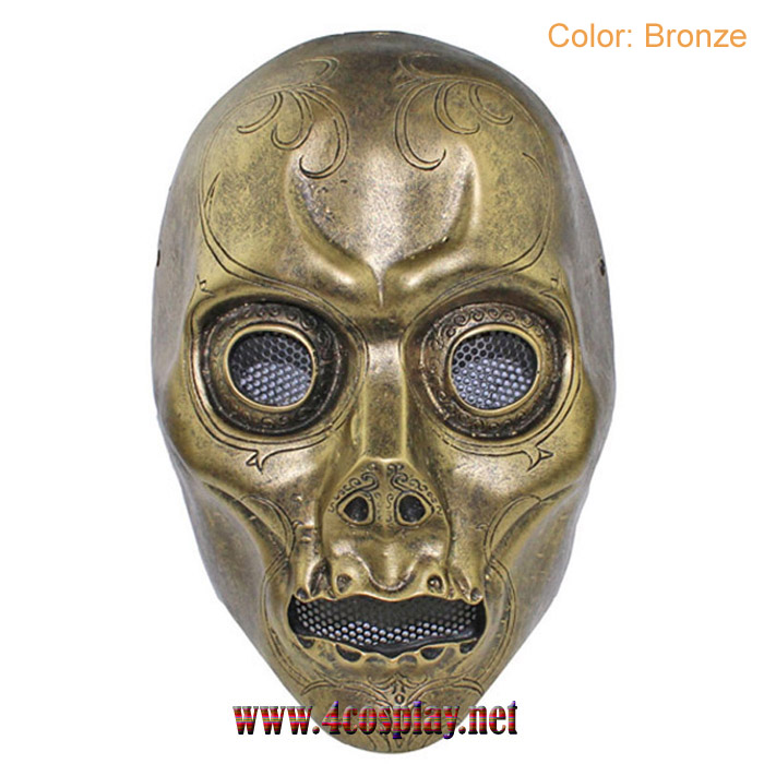 GRP Mask Movie Harry Potter Cosplay Mask Death Eater Mask Glass Fiber Reinforced Plastics Mask