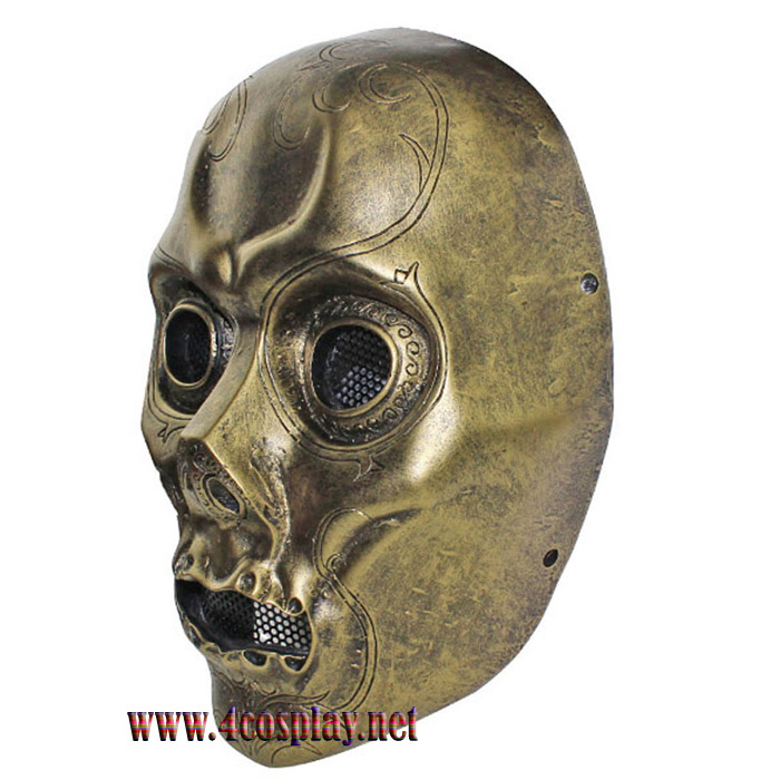GRP Mask Movie Harry Potter Cosplay Mask Death Eater Mask Glass Fiber Reinforced Plastics Mask