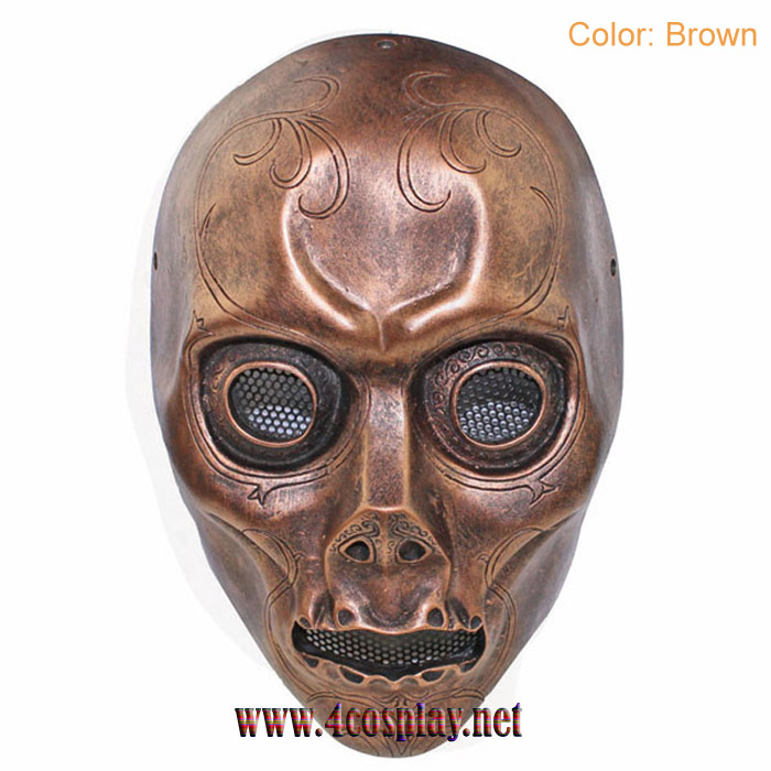 GRP Mask Movie Harry Potter Cosplay Mask Death Eater Mask Glass Fiber Reinforced Plastics Mask