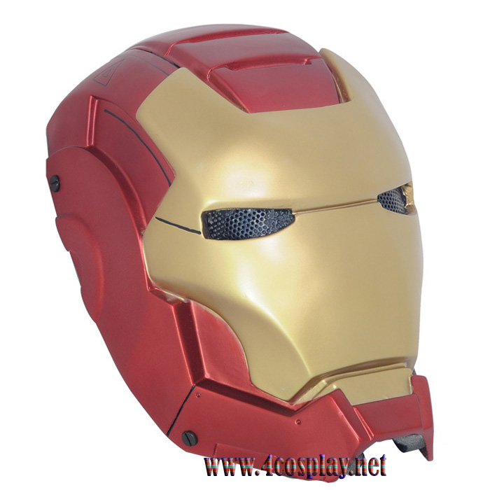 GRP Mask Movie Iron Man Cosplay Mask Glass Fiber Reinforced Plastics Mask