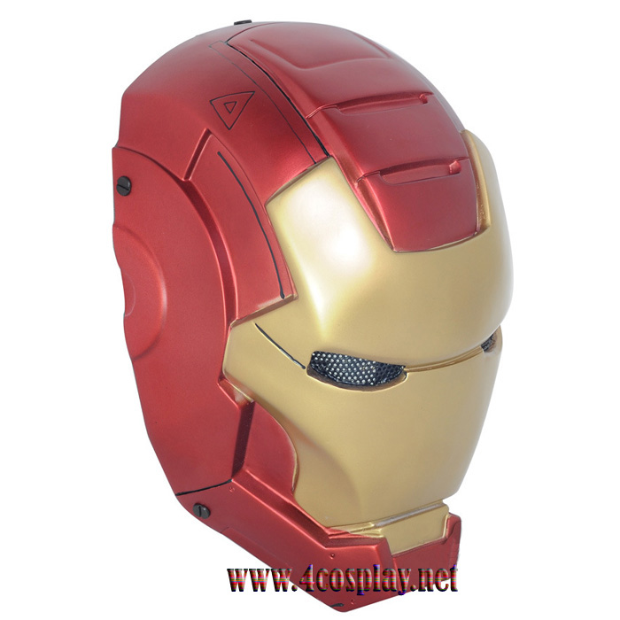 GRP Mask Movie Iron Man Cosplay Mask Glass Fiber Reinforced Plastics Mask