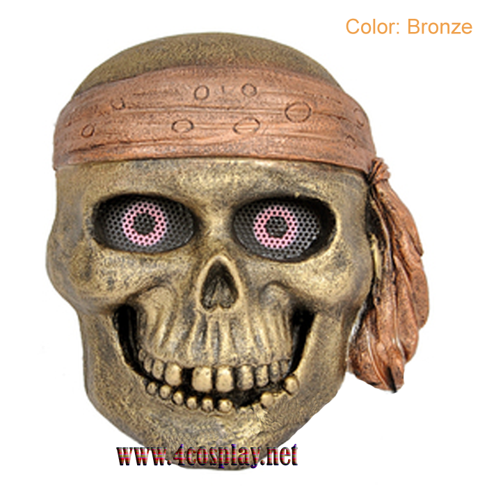 GRP Mask Movie Pirate Master Cosplay Mask Pirate Master Mask Glass Fiber Reinforced Plastics Mask