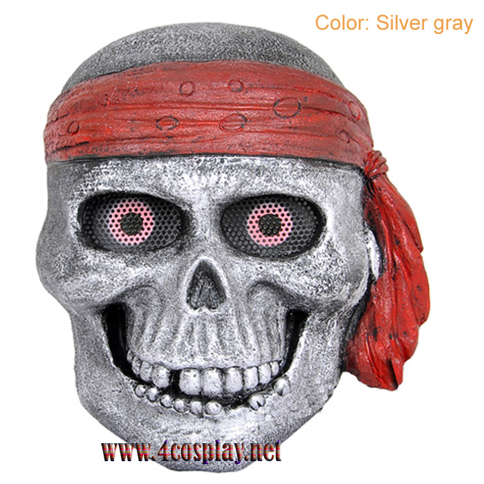 GRP Mask Movie Pirate Master Cosplay Mask Pirate Master Mask Glass Fiber Reinforced Plastics Mask