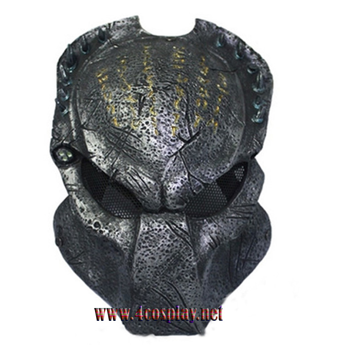 GRP Mask Movie Predator Cosplay Mask Predator Warrior Mask Glass Fiber Reinforced Plastics Mask