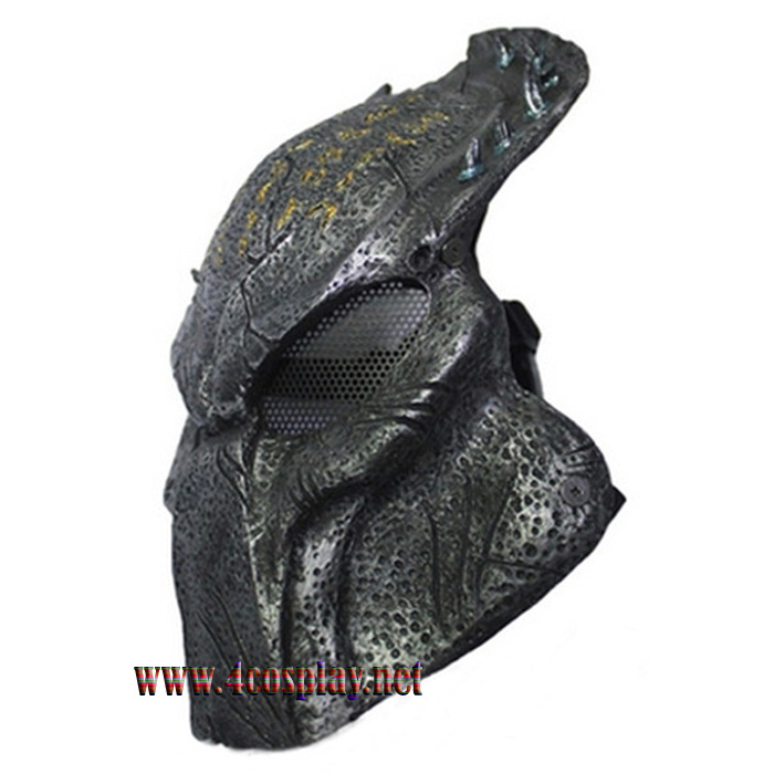 GRP Mask Movie Predator Cosplay Mask Predator Warrior Mask Glass Fiber Reinforced Plastics Mask