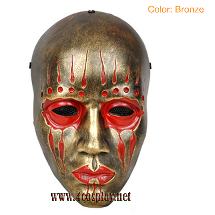 GRP Mask Movie Slipknot Horror Mask Joey Jordison The Drummer Cosplay Mask Glass Fiber Reinforced Plastics Mask