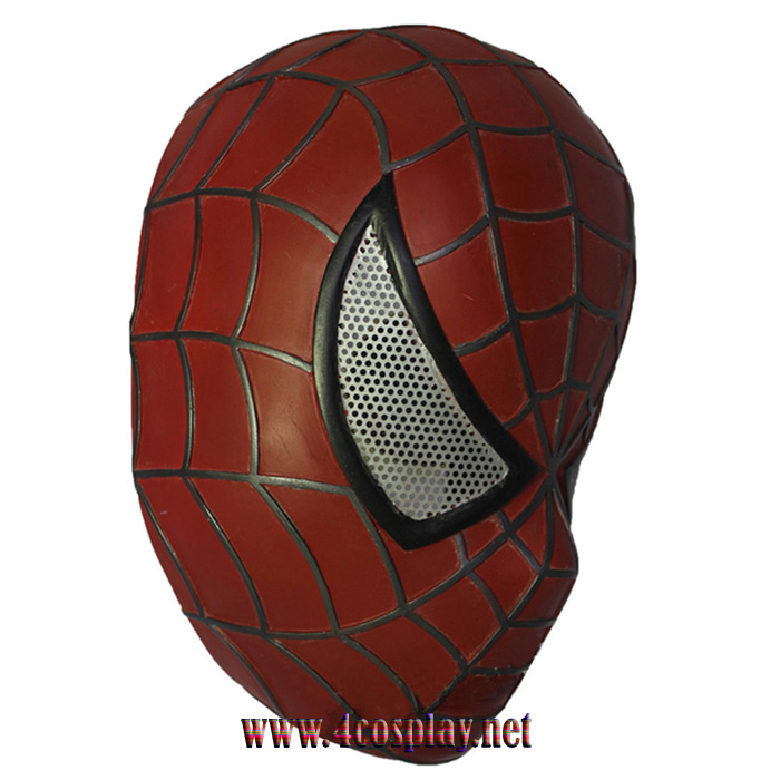 GRP Mask Movie Spiderman Cosplay Mask Glass Fiber Reinforced Plastics Mask