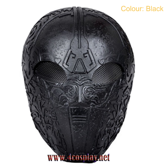 GRP Mask Movie The Machine Mask The Machine Cosplay Mask CS Mask Glass Fiber Reinforced Plastics Mask