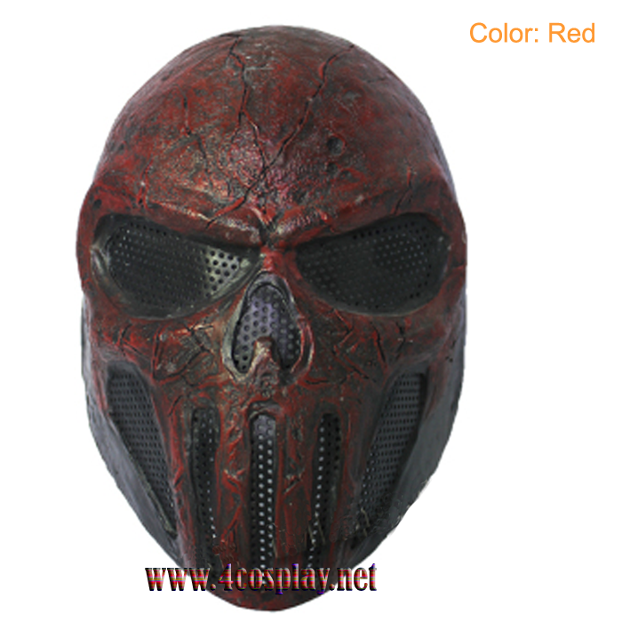 GRP Mask Movie The Punisher Horror Mask Frank Castle Cosplay Mask Glass Fiber Reinforced Plastics Mask