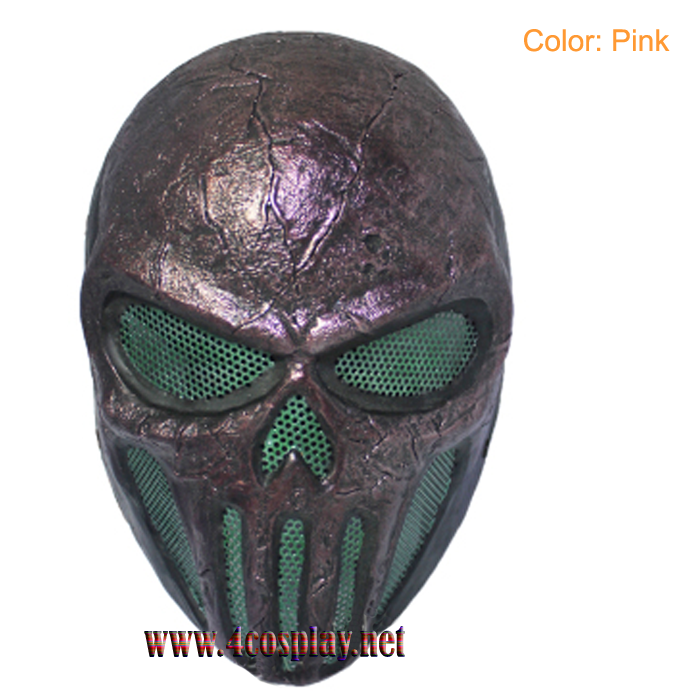 GRP Mask Movie The Punisher Horror Mask Frank Castle Cosplay Mask Glass Fiber Reinforced Plastics Mask