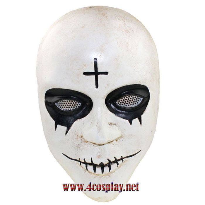 GRP Mask Movie The Purge Anarchy Mask God Mask Cross Mask Smile Mask Glass Fiber Reinforced Plastics Mask