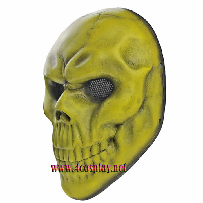 Payday 2 Horror Mask Skull Cosplay Mask Glass Fiber Reinforced Plastics Mask