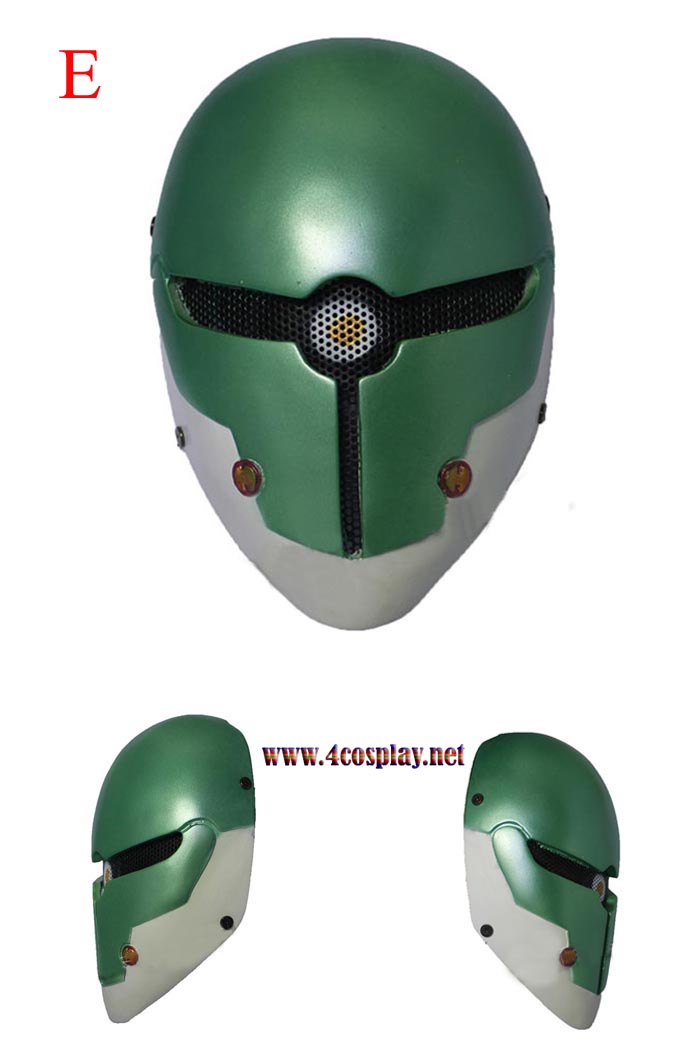 Metal Gear Gray Fox Cosplay Mask