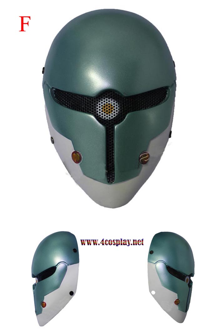 Metal Gear Gray Fox Cosplay Mask