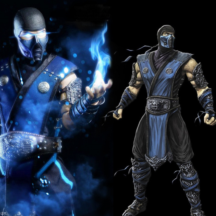 Game Mortal Kombat Cosplay Mask SUB-ZERO Mask