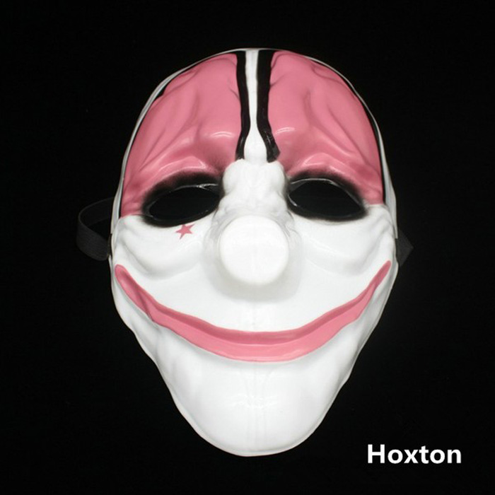 Game Payday 2 Mask The Robbers Dallas/Wolf/Chains/Hoxton Cosplay Mask