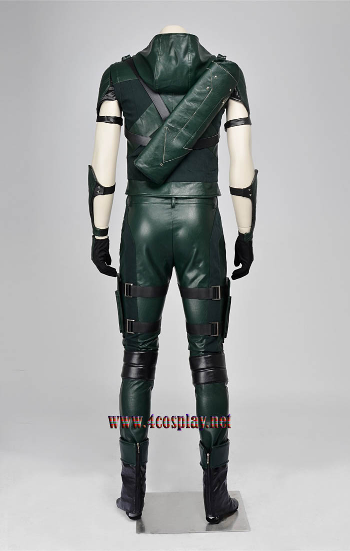 Green Arrow Season 4 Oliver Queen Cosplay Hoodie 