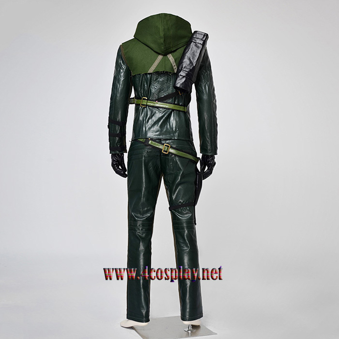 Green Arrow Oliver Queen Cosplay Costume 