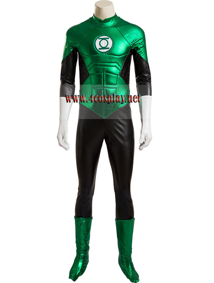 Green Lantern Cosplay Costume Leotard 