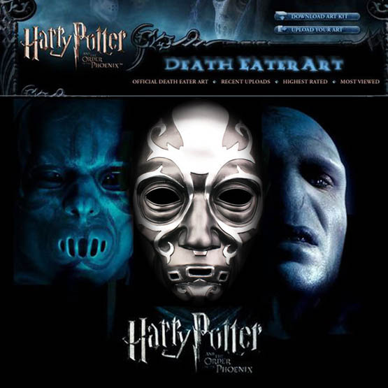 Collector's Edition Harry Potter Death Eater Horror Mask