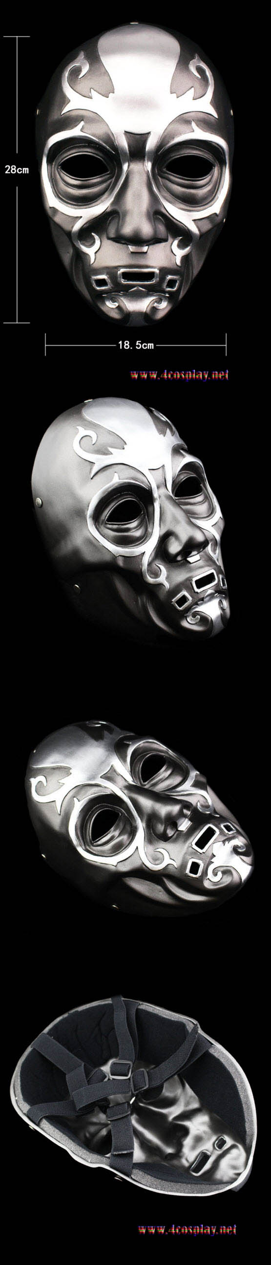 Collector's Edition Harry Potter Death Eater Horror Mask