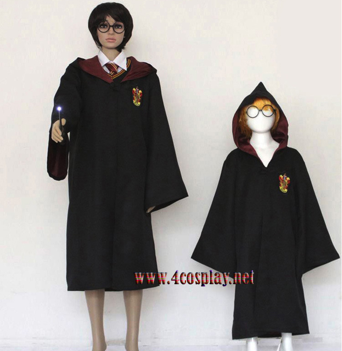 Harry Potter Cosplay Costume Premium Gryffindor Robe Costume