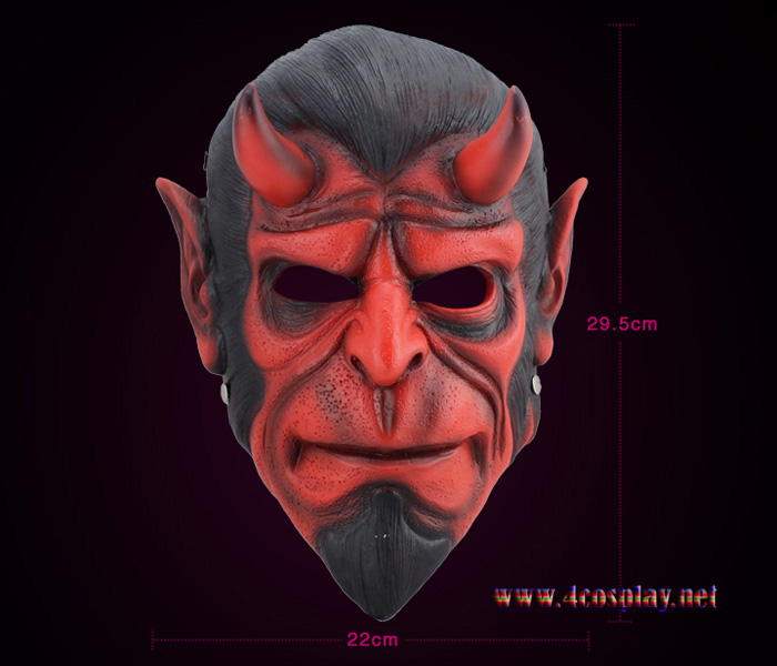 Hellboy Movie Hellboy Cosplay Mask Resin 1:1 Replica Mask