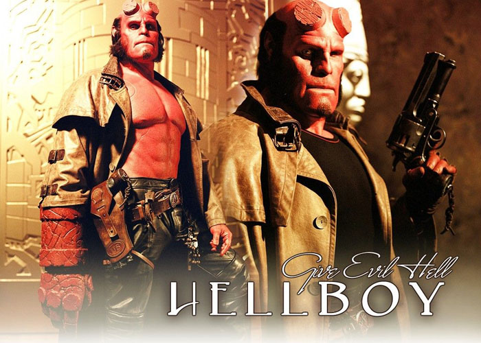 Hellboy Movie Hellboy Cosplay Mask Resin 1:1 Replica Mask