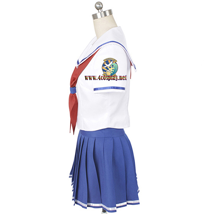 High School Fleet Cosplay Costume ミケちゃん Misaki Akeno Costume School Uniforms