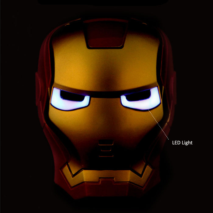 Iron Man Glowing Mask