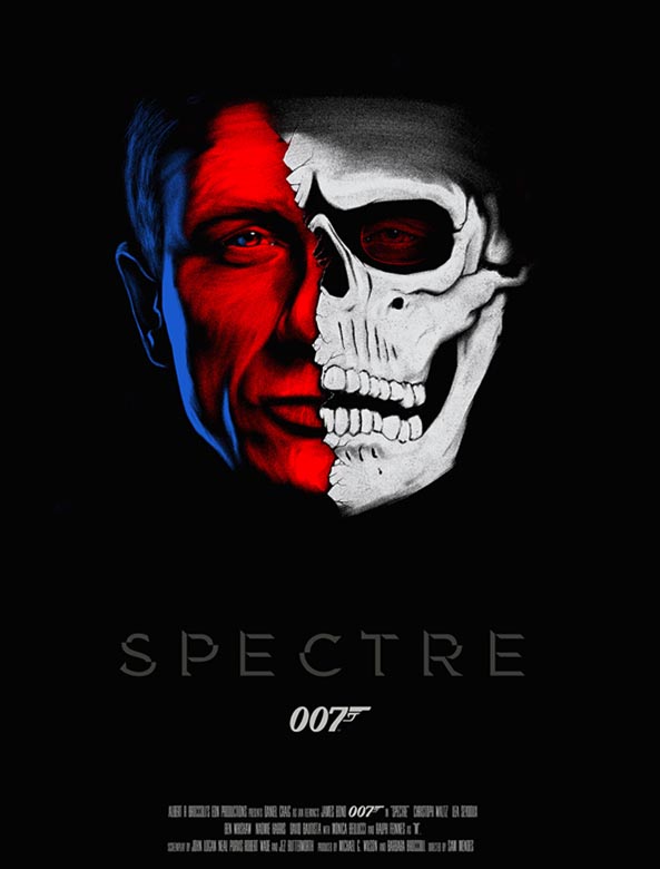 Movie 007 Spectre Skull Horror Mask Halloween Mask