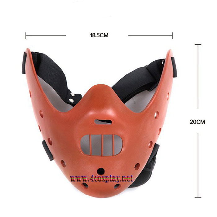 Movie The Silence of the Lambs Mask Steel Teeth Hannibal Lecter Mask