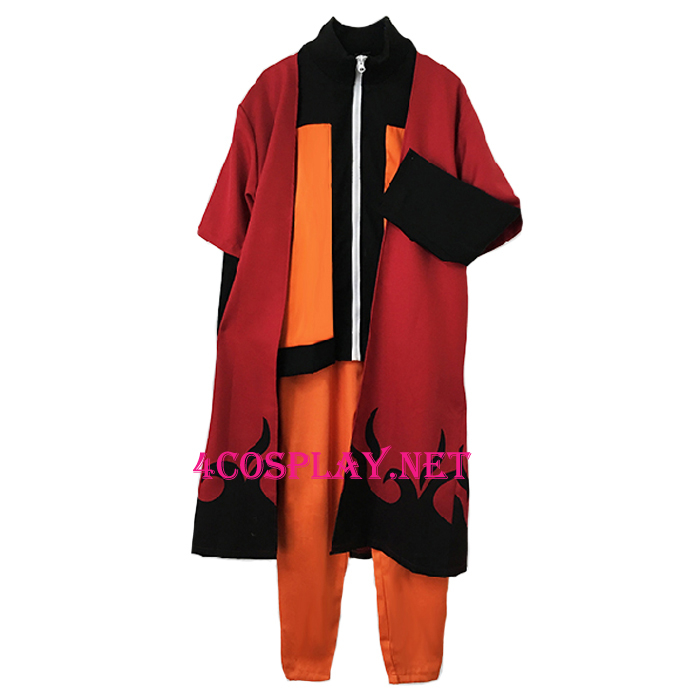 Naruto ナルト  Cosplay Costume Uzumaki Naruto Cloak うずまき ナルト