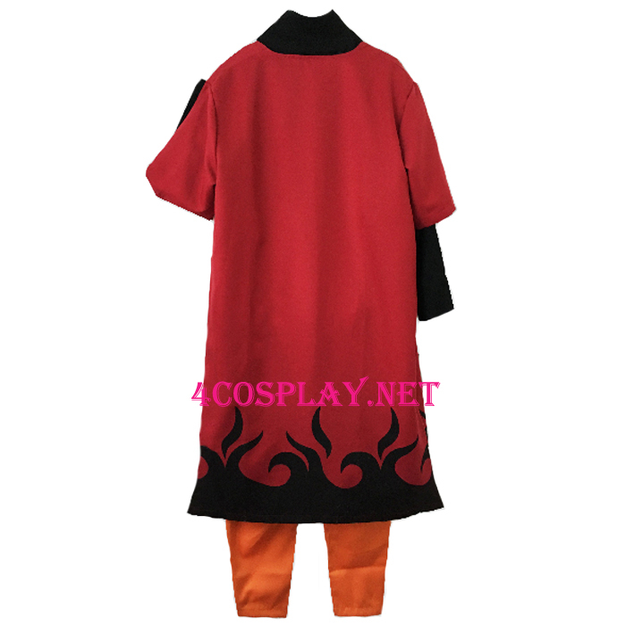 Naruto ナルト  Cosplay Costume Uzumaki Naruto Cloak うずまき ナルト