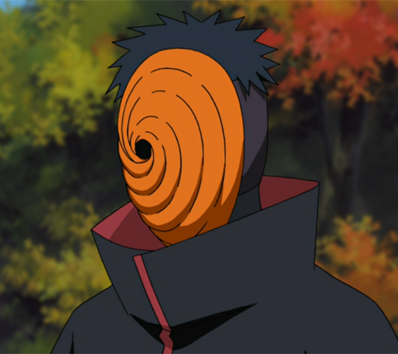 Naruto Masquerade Mask Uchiha Obito Cosplay Mask