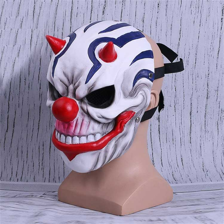 Payday 2 Biker alias Rust (Tom Bishop) Cosplay Mask