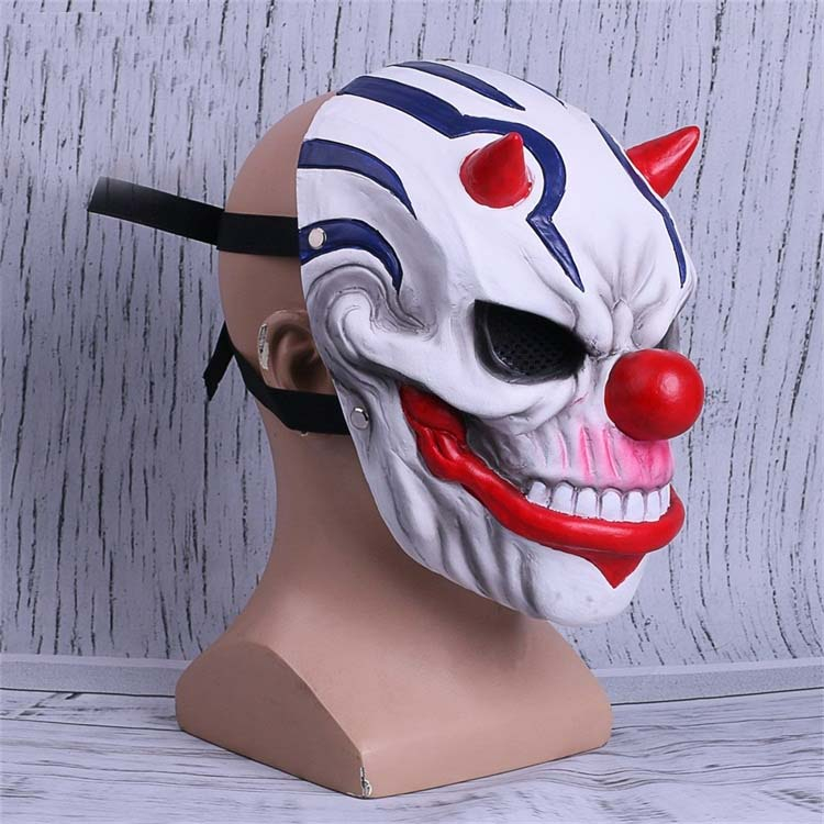 Payday 2 Biker alias Rust (Tom Bishop) Cosplay Mask