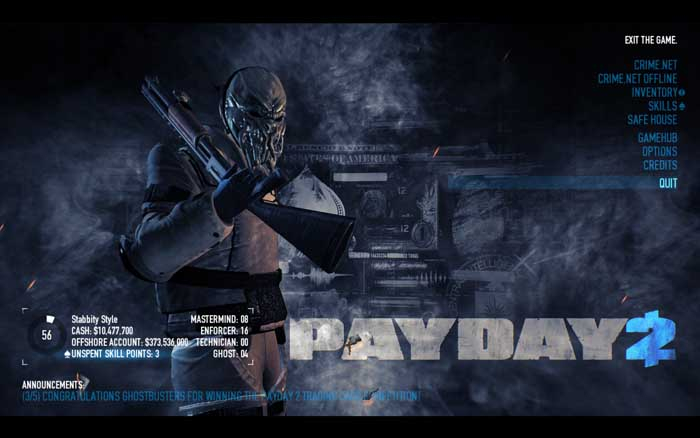 Payday 2 Cthulhu