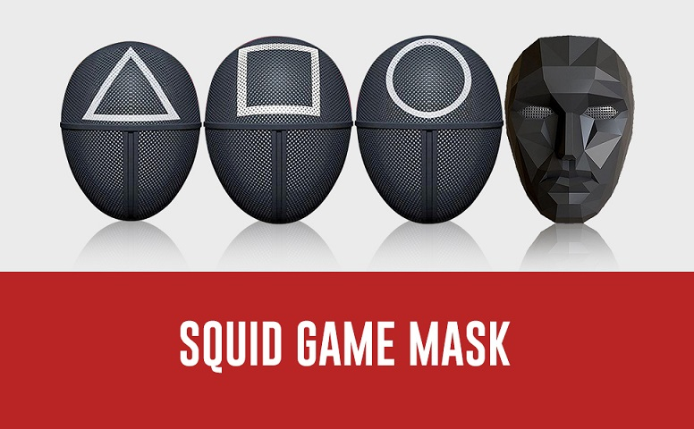 Squid Game Triangle /Round /Square /Boss Mask