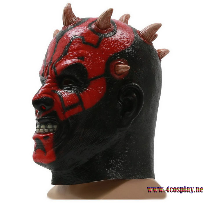 Star Wars Cosplay Darth Maul Cosplay Mask Halloween Horror Mask