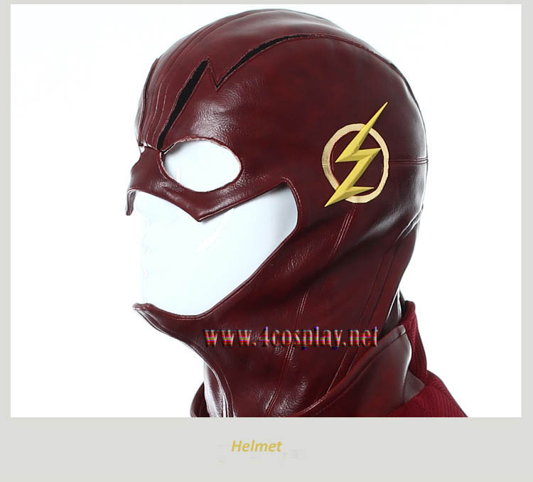 The Flash Cosplay Costume Flashman Outfit Red Battleframe Uniform