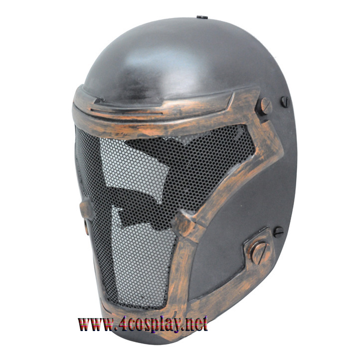 GRP Mask Movie The Machine Mask The Machine Cosplay Mask CS Mask Glass Fiber Reinforced Plastics Mask