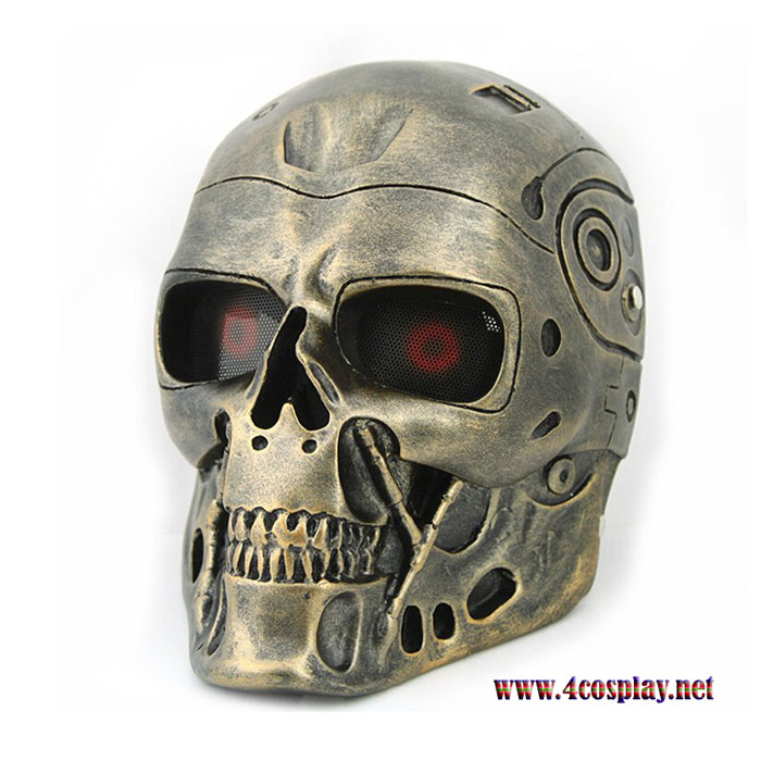 The Terminator Movie T-800 Robot Cosplay Mask