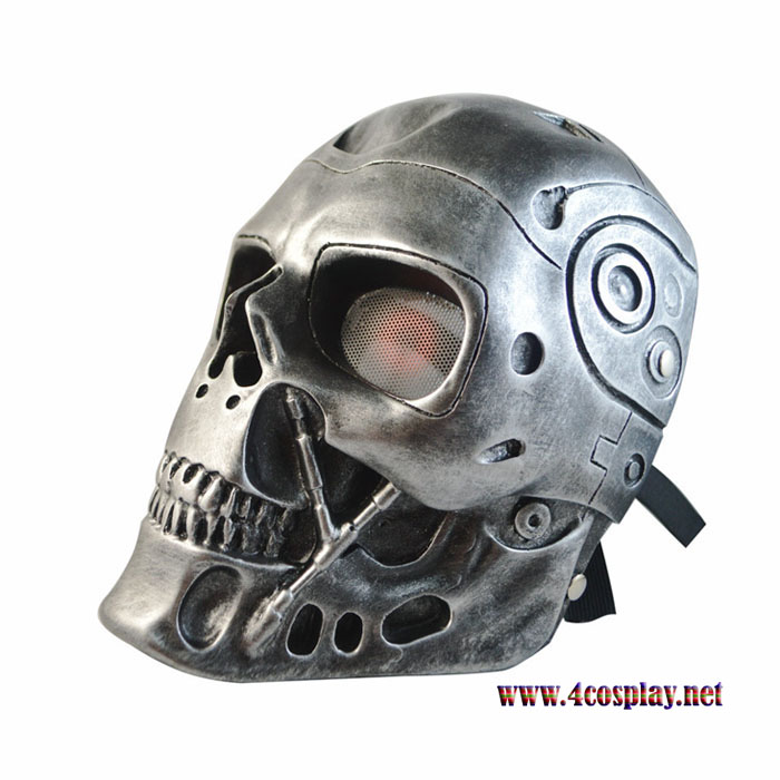 The Terminator Movie T-800 Robot Cosplay Mask