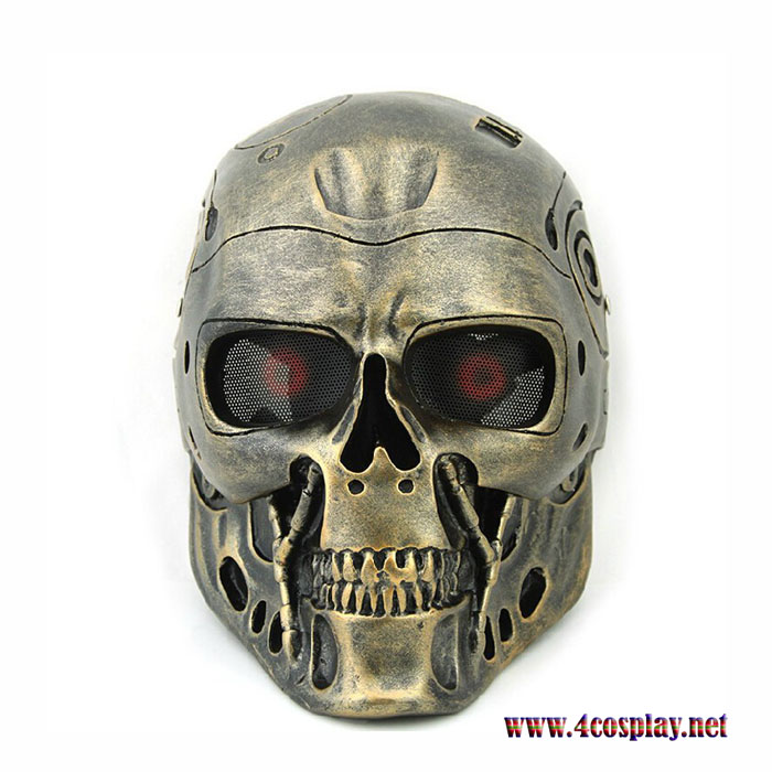 The Terminator Movie T-800 Robot Cosplay Mask