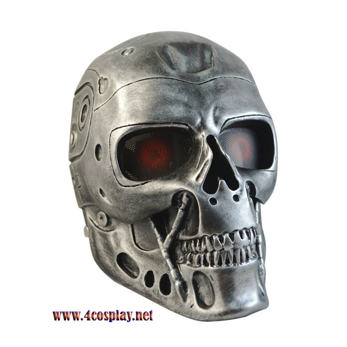 The Terminator Movie T-800 Robot Cosplay Mask